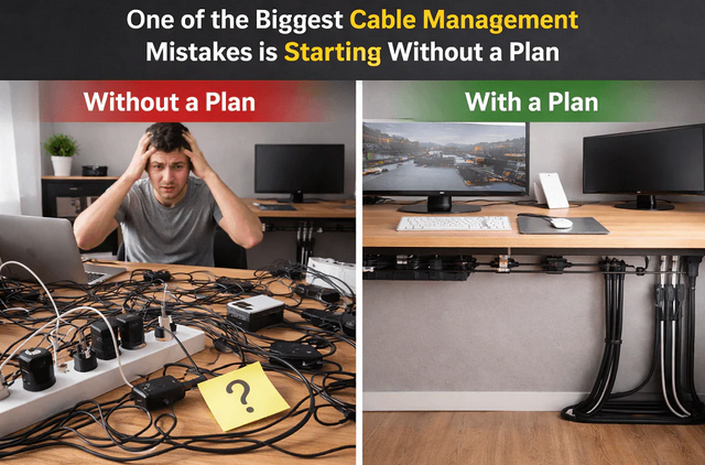 Plan Cable Management Before You Plug Anything In